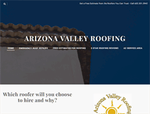 Tablet Screenshot of glendale-roofing.com